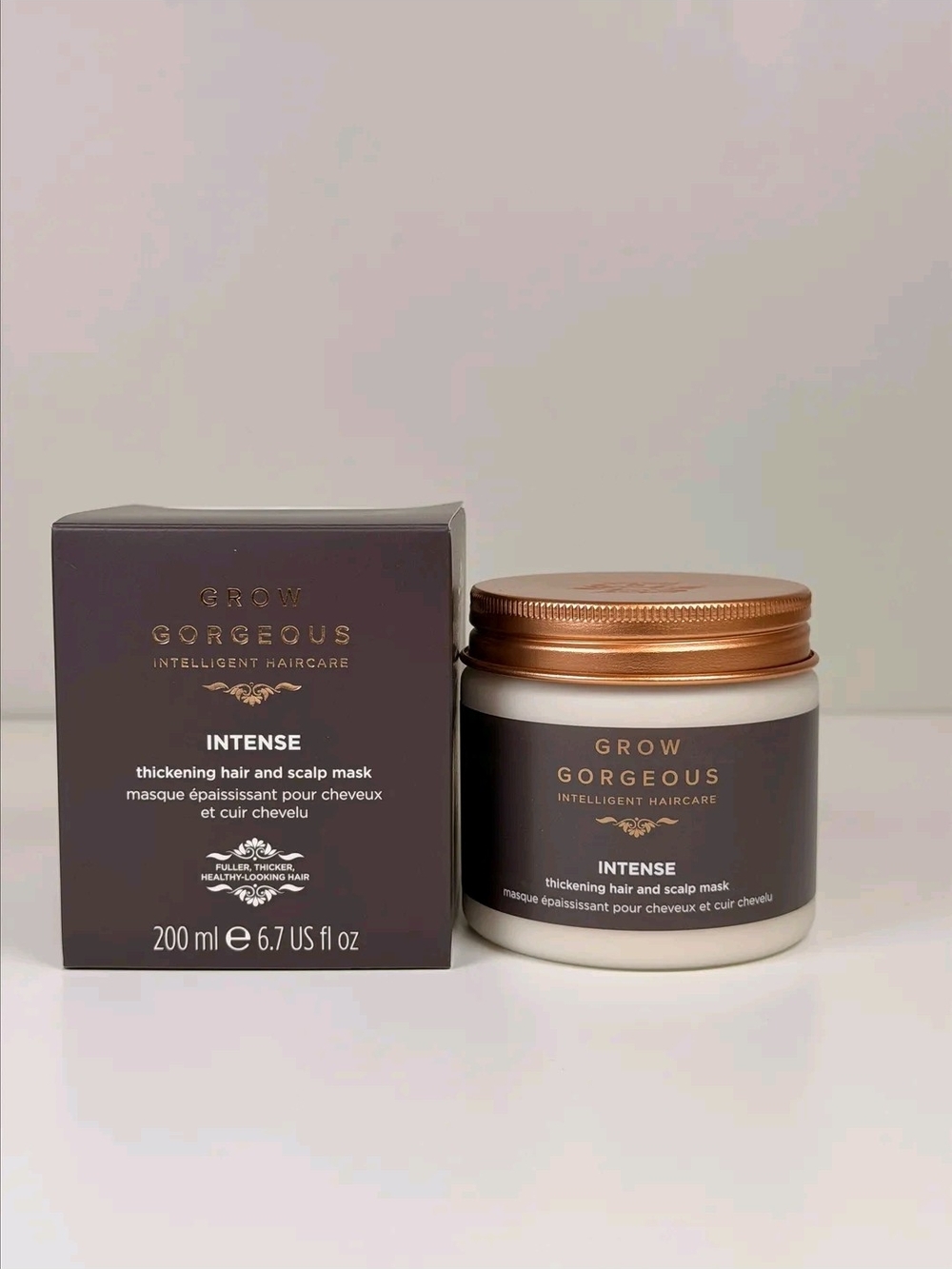 GROW GORGEOUS Intense Thickening Hair and Scalp Mask -